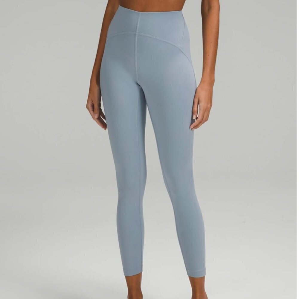 Lululemon InStill High Rise 25 Inch Tights Chambray Size 10 NWT
